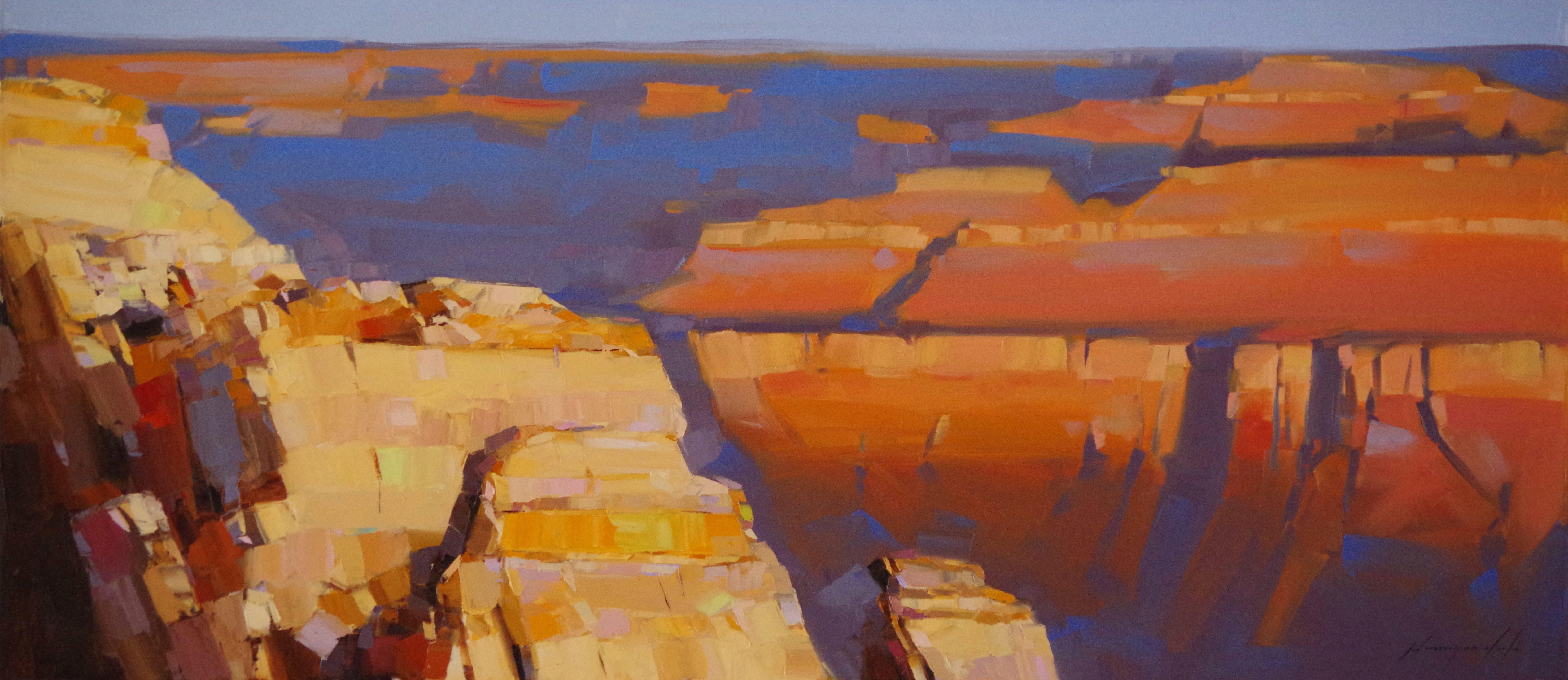 Vahe Yeremyan Landscape Painting - Grand Canyon - Sunset