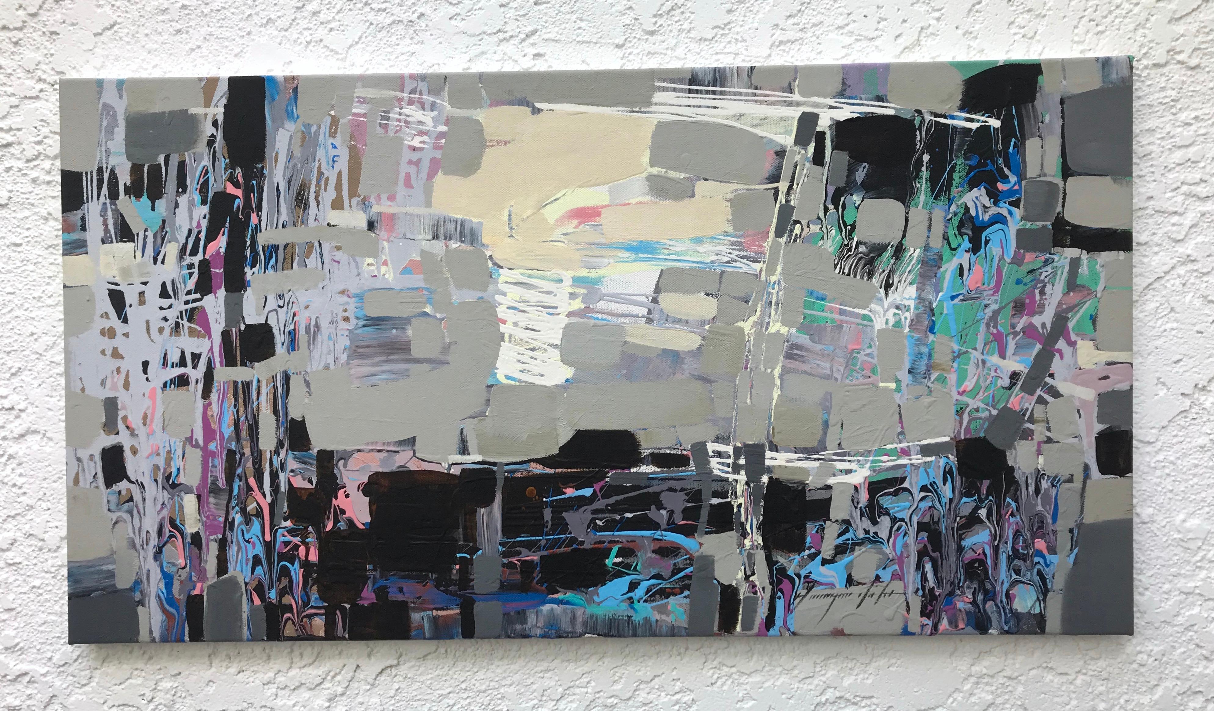 Artist: Vahe Yeremyan 
Work: Original Oil Painting, Handmade Artwork, One of a Kind 
Medium: Oil on Canvas 
Year: 2020
Style: Abstract Art, 
Subject: Gray in Portland,
Size: 16