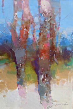 Grove, Original oil Painting, Ready to Hang