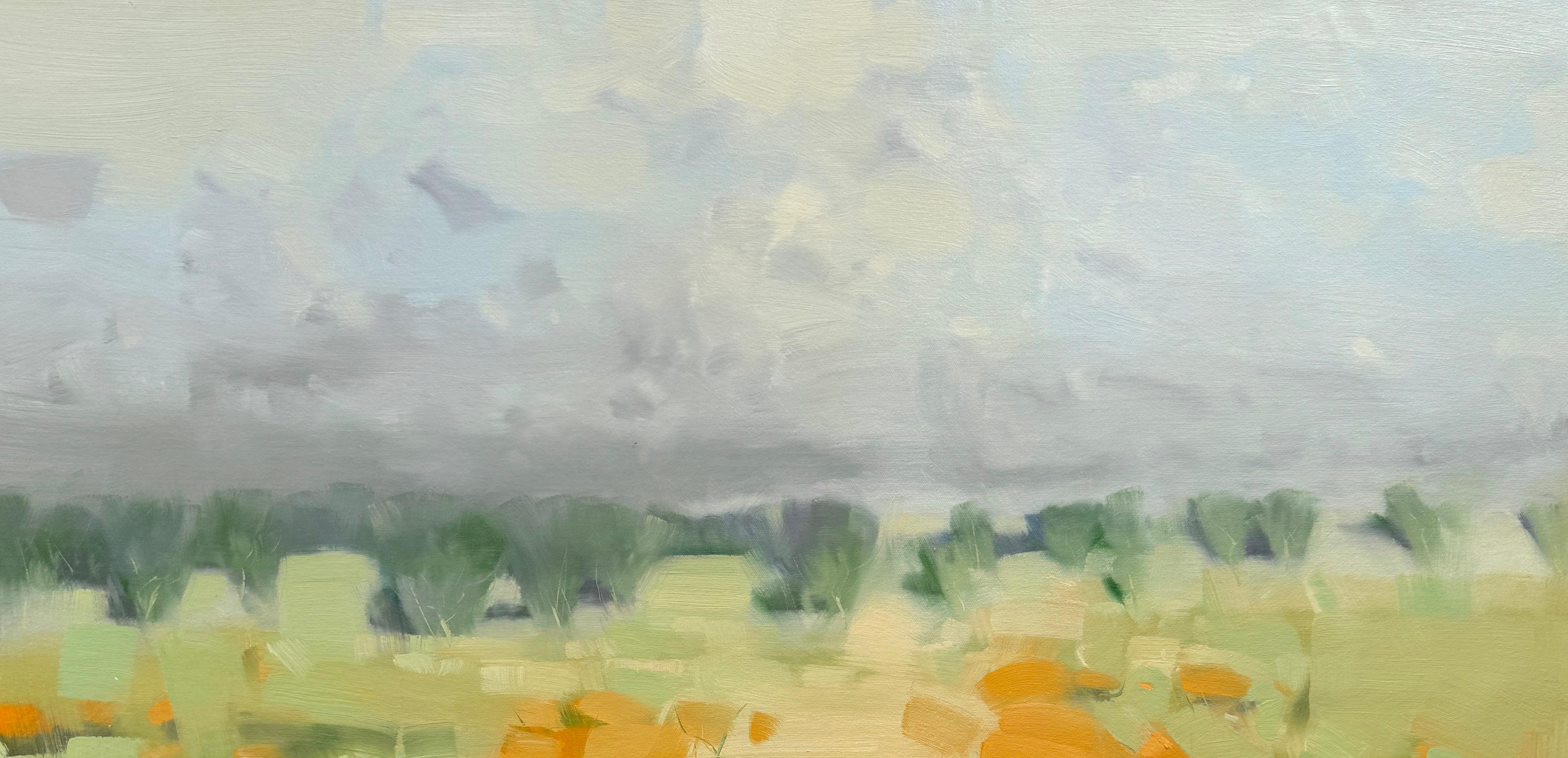 Armonía, Paisaje, Impresionismo Pintura al óleo original, Lista para colgar - Painting de Vahe Yeremyan