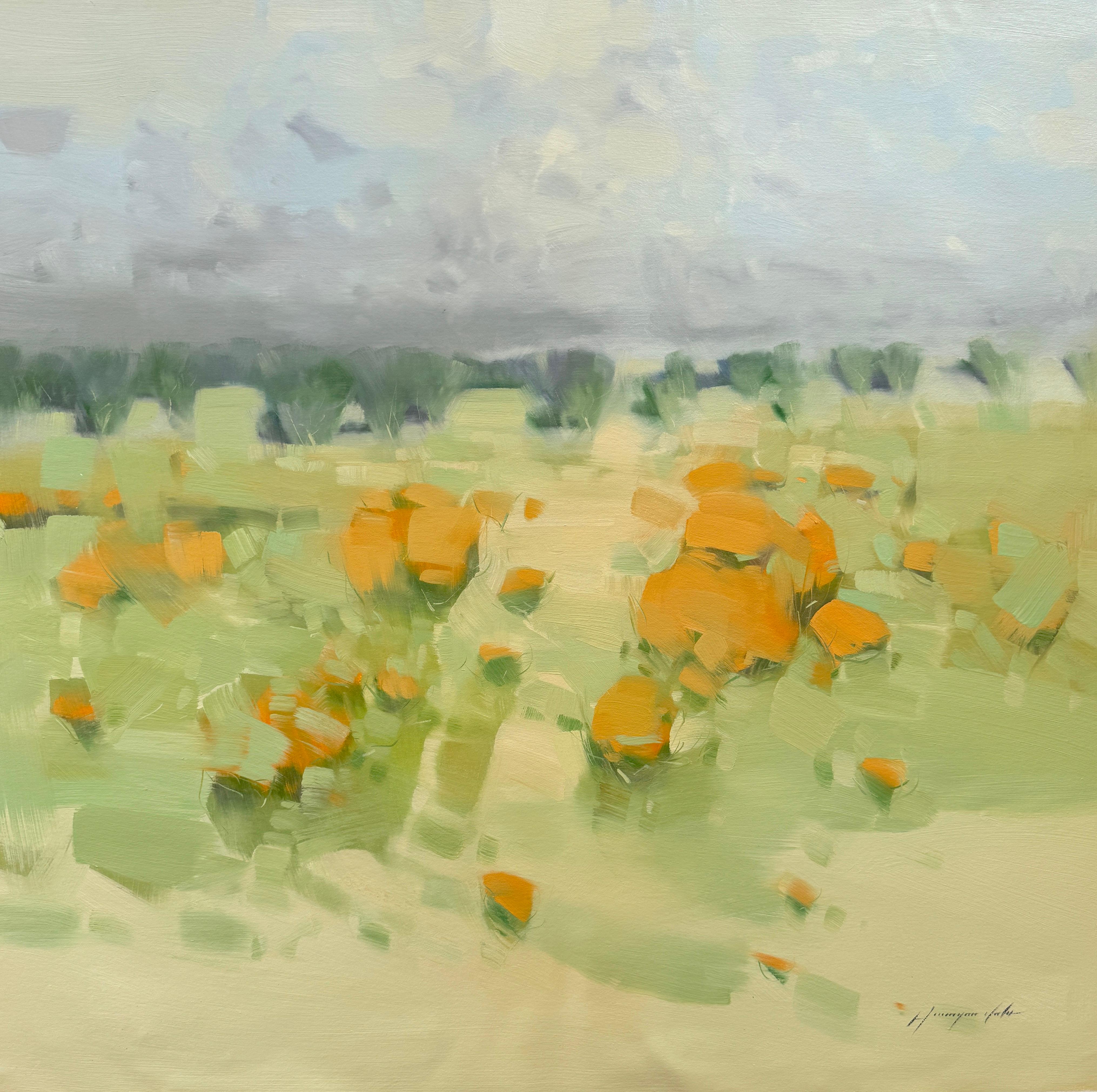 Landscape Painting de Vahe Yeremyan - Armonía, Paisaje, Impresionismo Pintura al óleo original, Lista para colgar