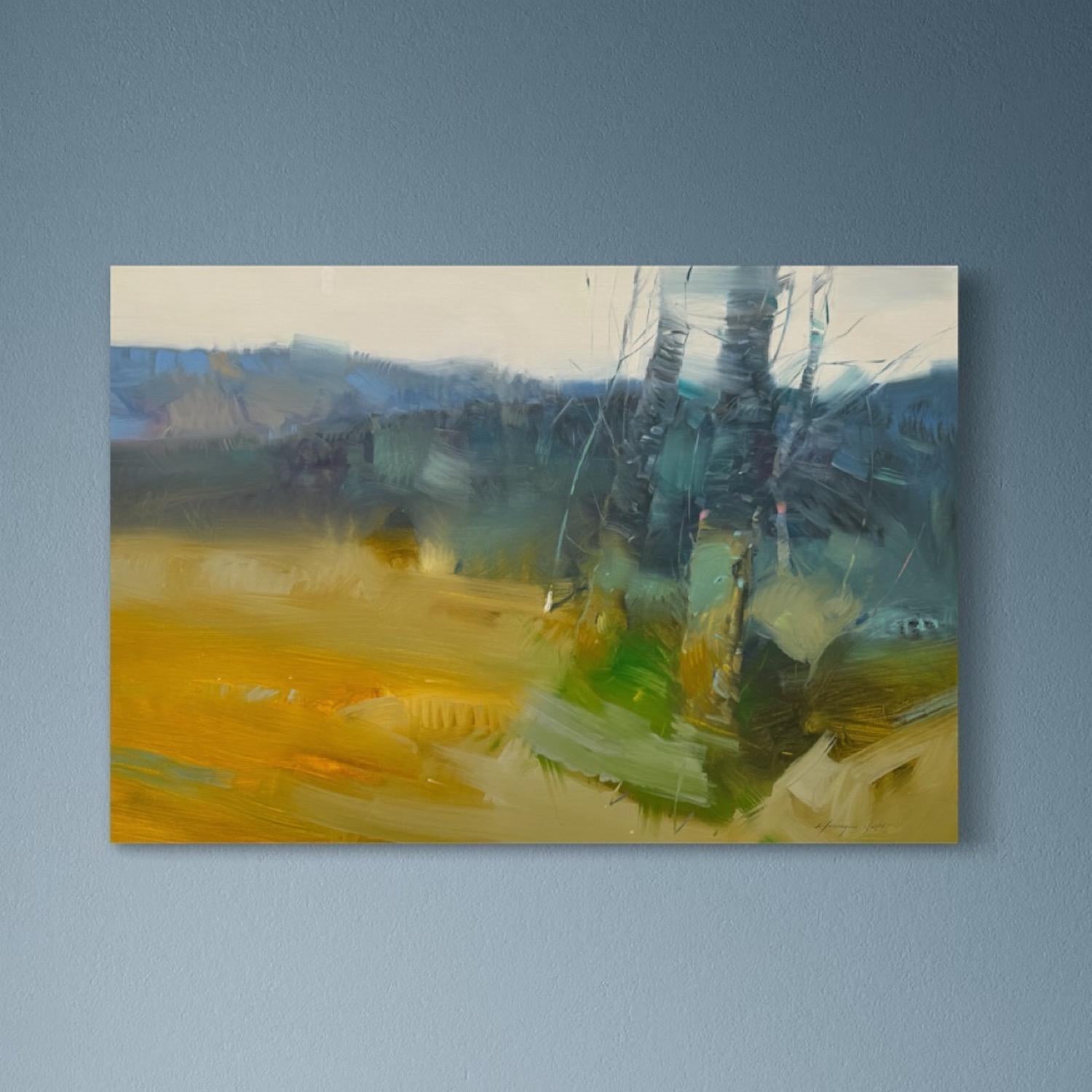Artista: Vahe Yeremyan 
Opera: Pittura a olio originale, opera d'arte fatta a mano, pezzo unico 
Mezzo: Olio su tela
Year: 2025
Stile: Impressionismo, 
Titolo: Impressione di alberi
Dimensioni: 30