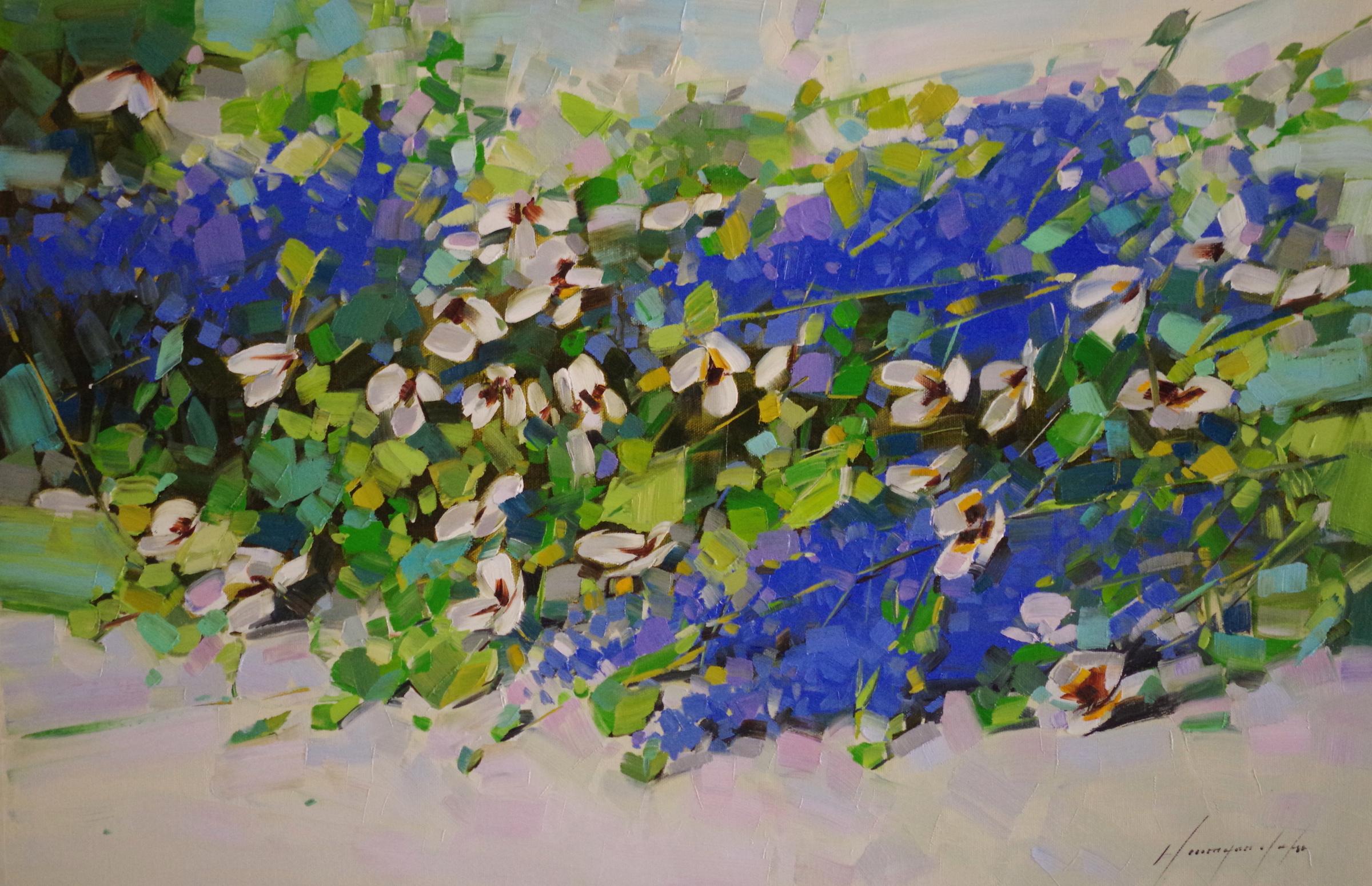 Vahe Yeremyan Still-Life Painting - Lavenders