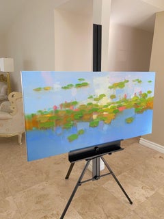 Lilies, Flowers, Original oil Painting, Ready to Hang