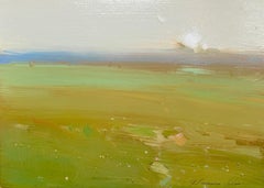 Meadow Breeze, Original Oil Painting, Handmade Artwork