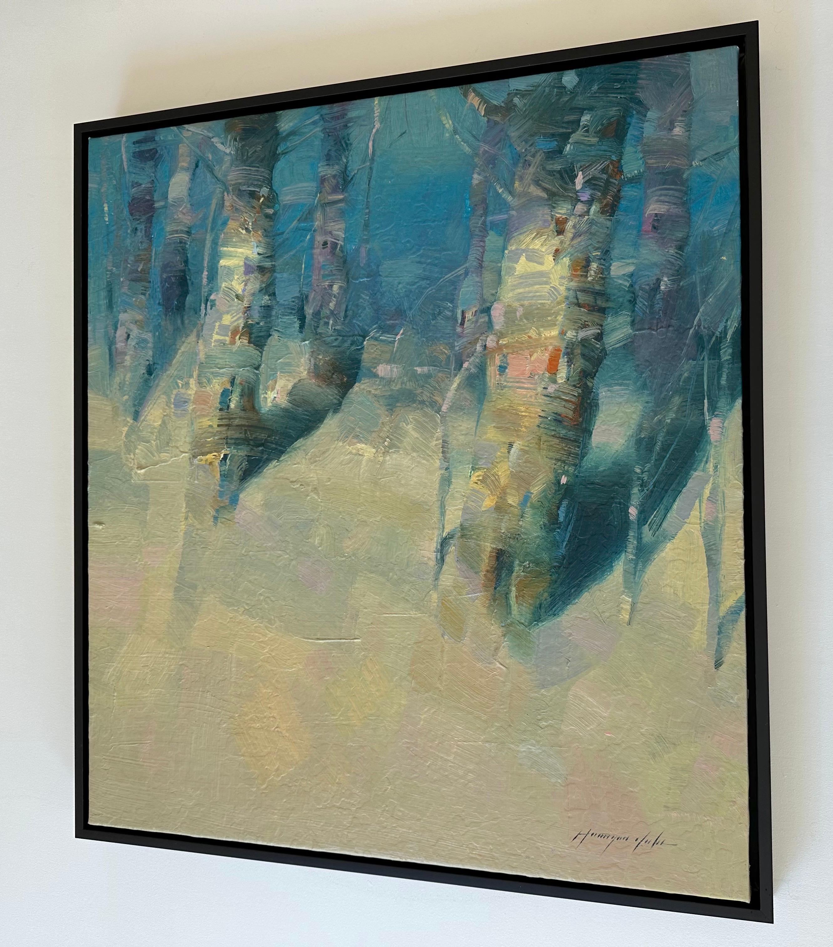 Artista: Vahe Yeremyan 
Opera: Pittura a olio originale, opera d'arte fatta a mano, pezzo unico 
Mezzo: Olio su tela 
Anno: 2023
Stile: Impressionismo, 
Oggetto: Alberi della Luna
Dimensioni: 31