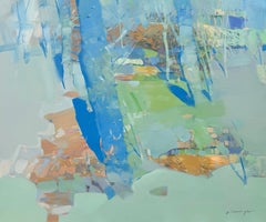 Morning Colors, Impressionism Original oil Painting, Ready to Hang