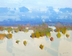 Morning View, Landschaft, Original-Ölgemälde, fertig zum Hängen, Impressionismus