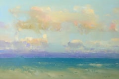 Pacific Coast,  Original Oil Painting, Handmade artwork