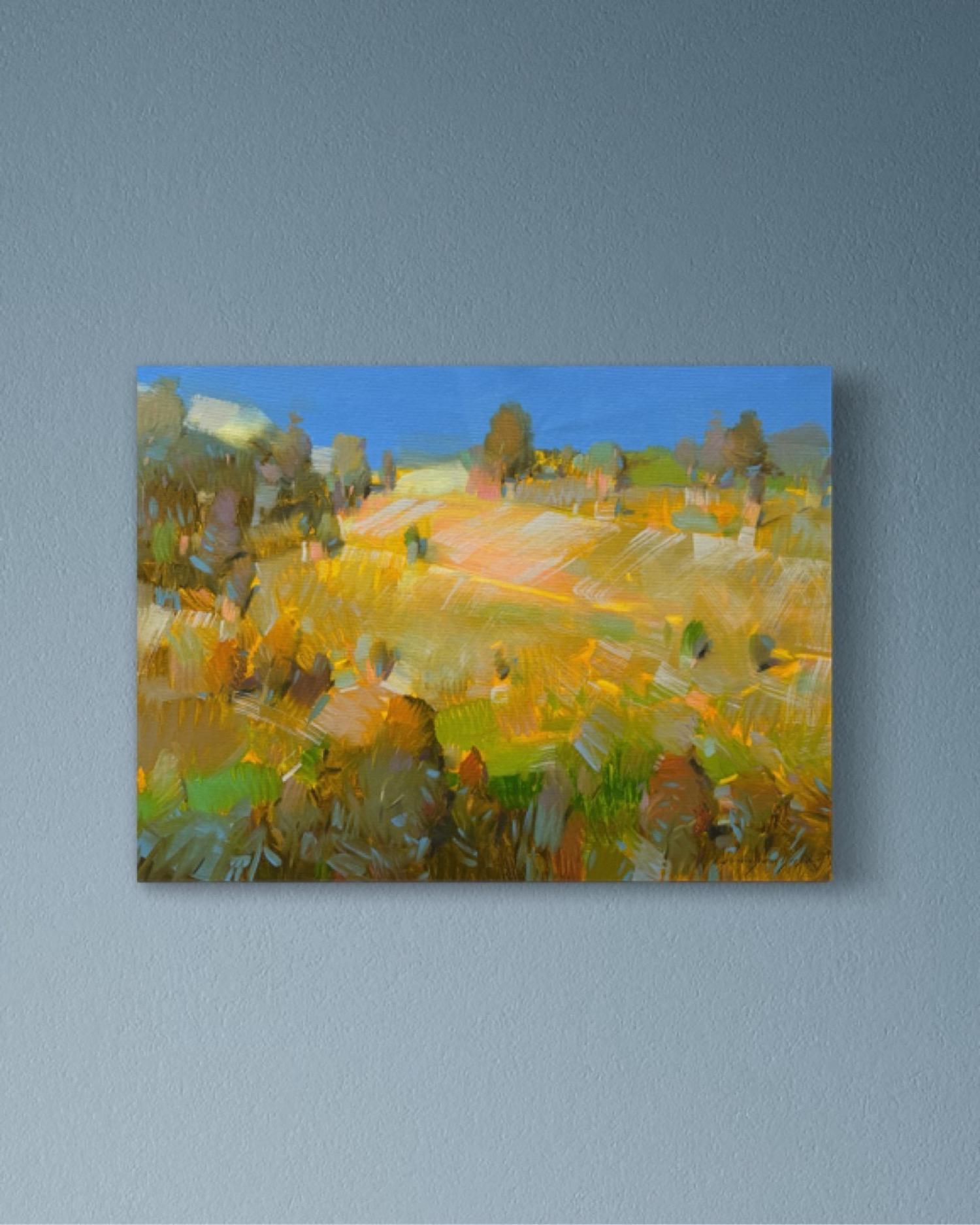 Artista: Vahe Yeremyan 
Obra: Pintura al óleo original, Obra de arte hecha a mano, Única en su género 
Técnica Óleo sobre lino
Año: 2025
Estilo: Impresionismo, 
Título: Valle Pastel,
Tamaño: 20