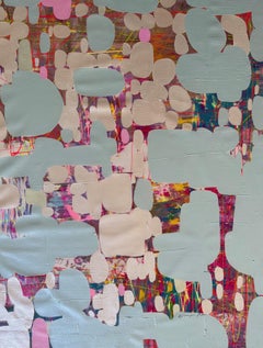 Pearl Harbor, Abstract Large Size, Original oil Painting, Ready to Hang