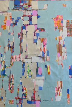 Pearl Harbor, Abstract, Original oil Painting, Ready to Hang, Framed