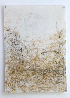 Perla Sánscrita, Acrílico sobre plexiglás, Pintura original, Lista para colgar