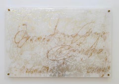 Pearl Signs 4 Glass Contemporary art Original Painting Ready to Hang