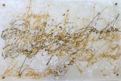 Pearl Signs 6 Glass Contemporary art Original Painting Ready to Hang