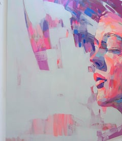 Portrait, Large Size Original oil Painting, Ready to Hang