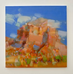 Red Rock, Canyon, Original oil Painting, Ready to Hang