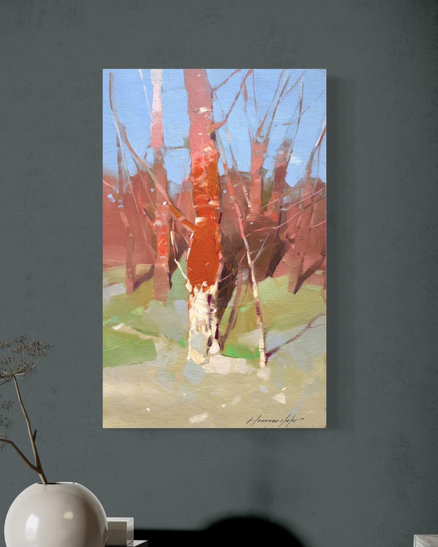 Artist: Vahe Yeremyan
Title: Rust and Gold
Medium: Oil on Canvas
Year: 2025
Style: Impressionism
Dimensions: 20