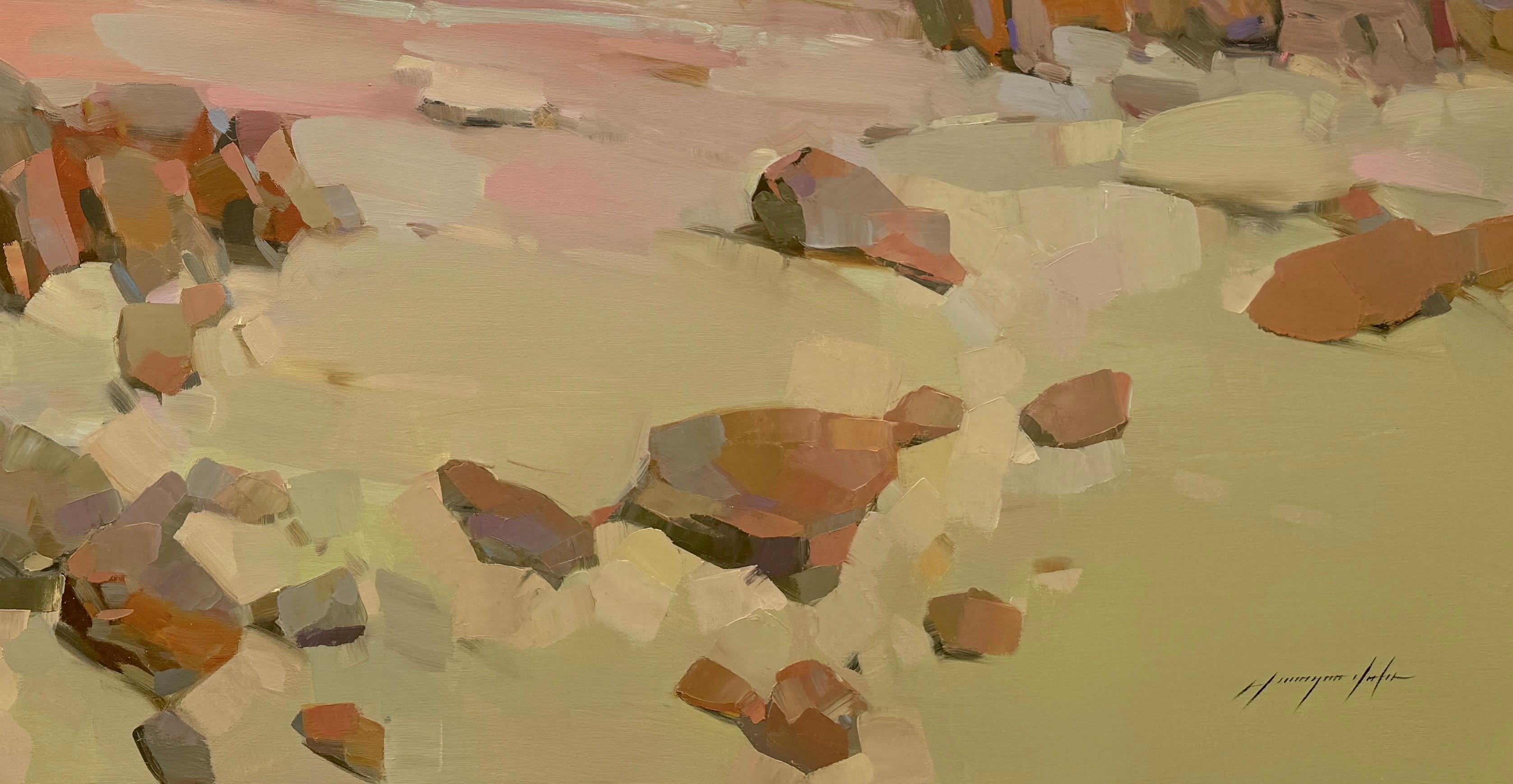 Artista: Vahe Yeremyan 
Opera: Pittura a olio originale, opera d'arte fatta a mano, pezzo unico 
Mezzo: Olio su tela
Anno: 2024
Stile: Impressionismo, 
Titolo: Spiaggia di mare
Dimensioni: 42,5