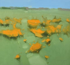 Stagione, Paesaggio, Pittura a olio originale, Pronta da appendere, Impressionismo