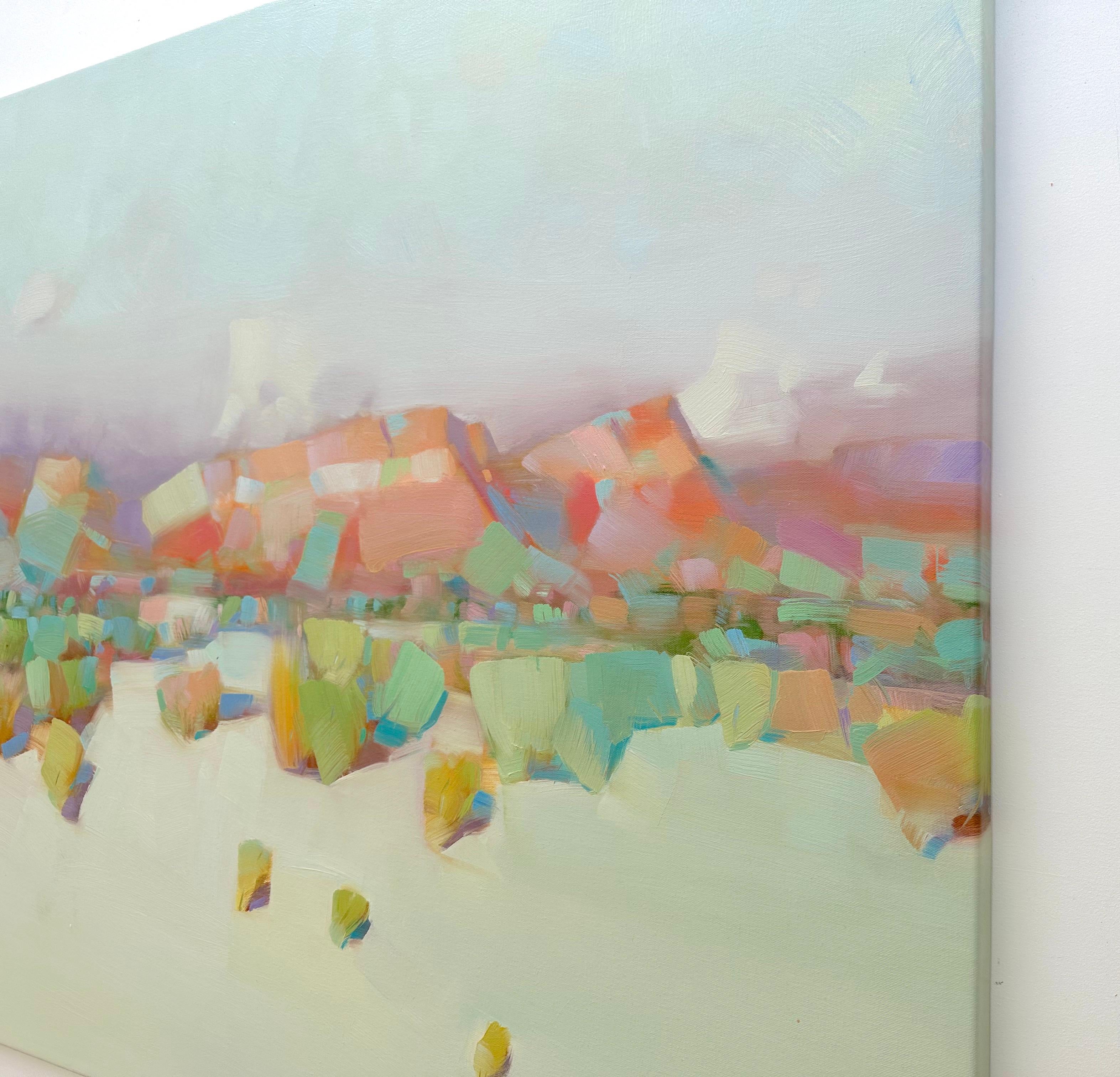Sedona, Landschaft, Original-Ölgemälde, fertig zum Hängen, Impressionismus – Painting von Vahe Yeremyan
