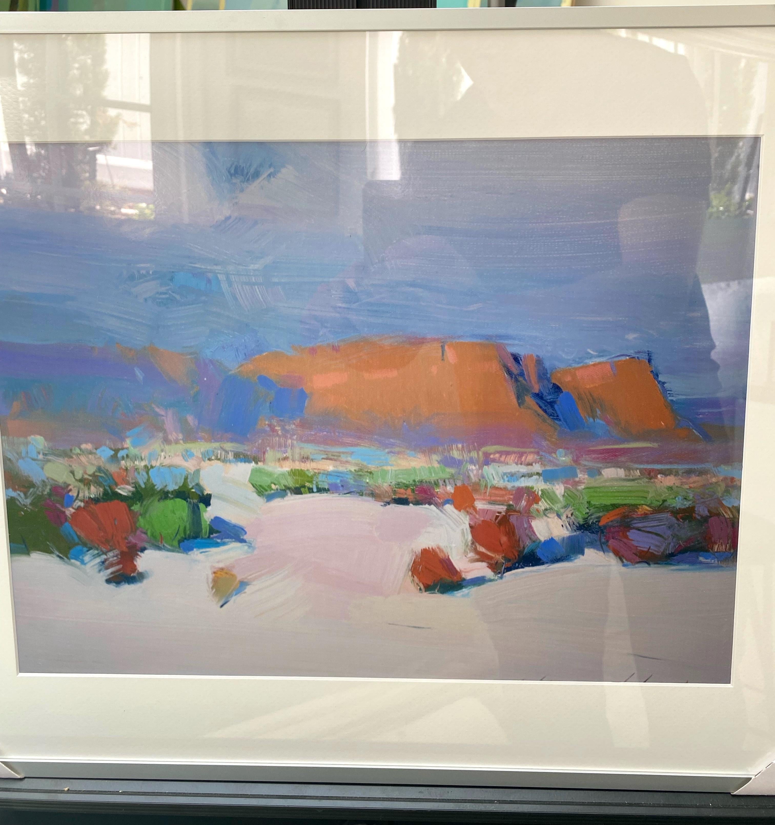 Artist: Vahe Yeremyan
Work: Print on Paper,
Subject: Sedona, 
Framed Size: 1.5