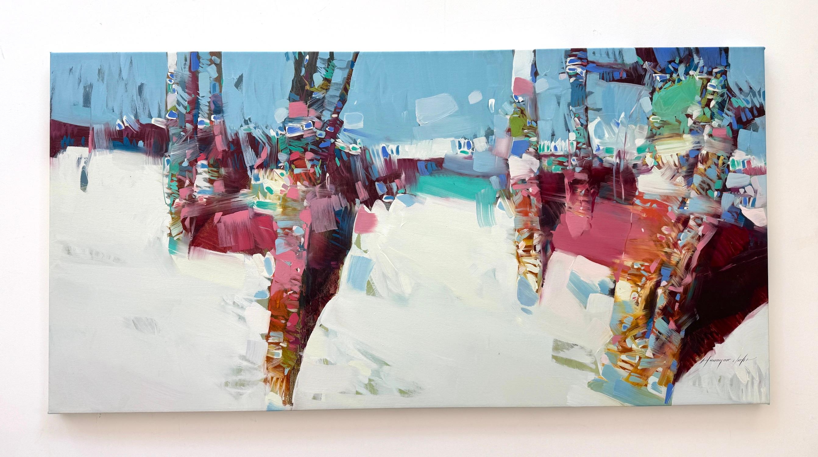 Artist: Vahe Yeremyan
Title: Silver Forest
Medium: Oil on Canvas
Year: 2025
Style: Impressionism
Dimensions: 28
