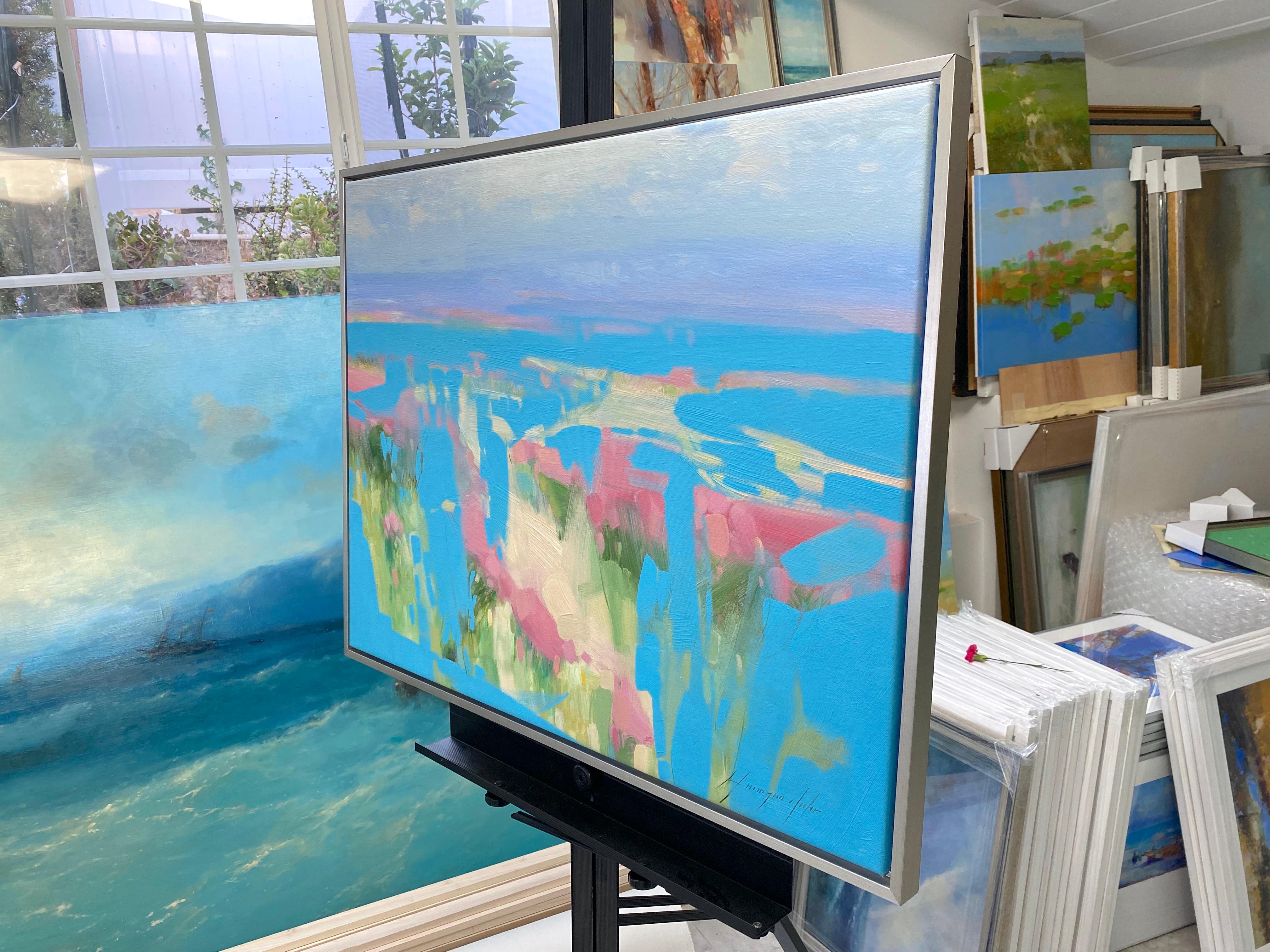 Artista: Vahe Yeremyan 
Opera: Pittura a olio originale, opera d'arte fatta a mano, pezzo unico 
Mezzo: Olio su tela 
Anno: 2021
Stile: Arte contemporanea, 
Oggetto: Sky Valley,
Dimensioni: 23