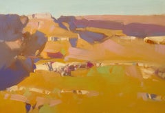 South Rim, Landscape Original oil Painting, Ready to Hang