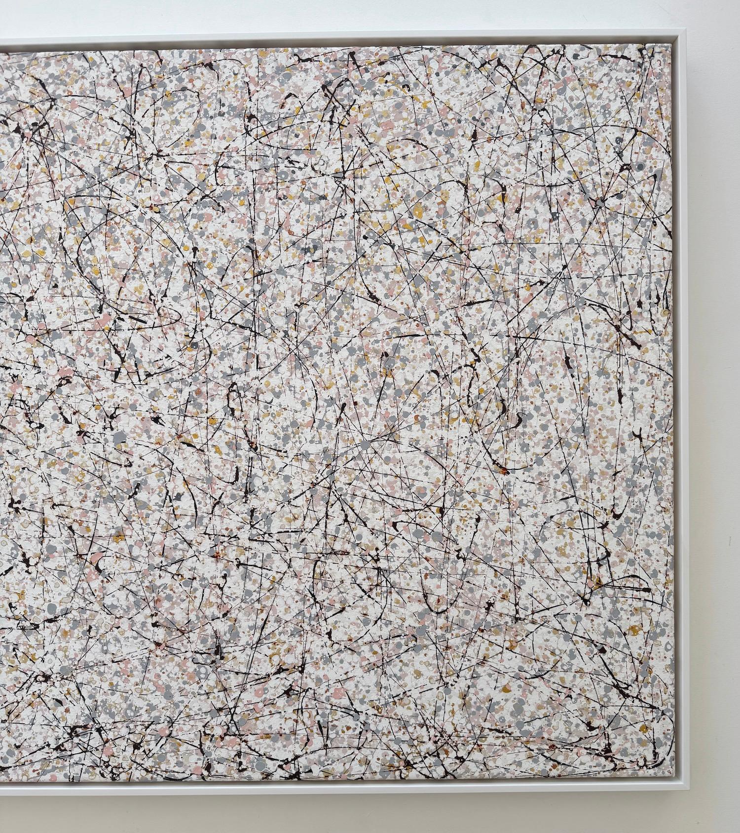 Sphère Définition 10 Oeuvre d'art abstraite Peinture originale prête à accrocher - Painting de Vahe Yeremyan