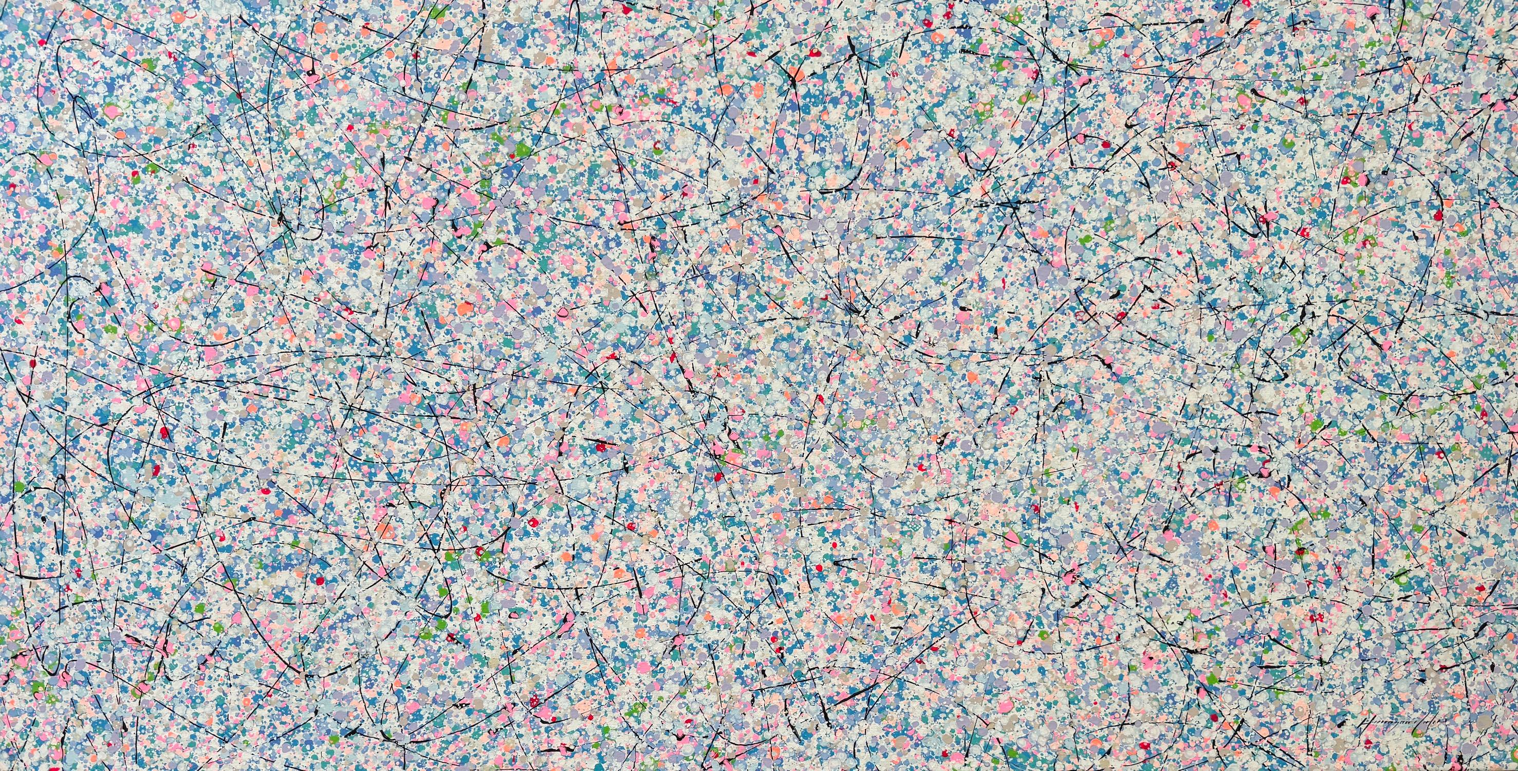 Sphère Définition 11 Oeuvre d'art abstraite Peinture originale prête à accrocher