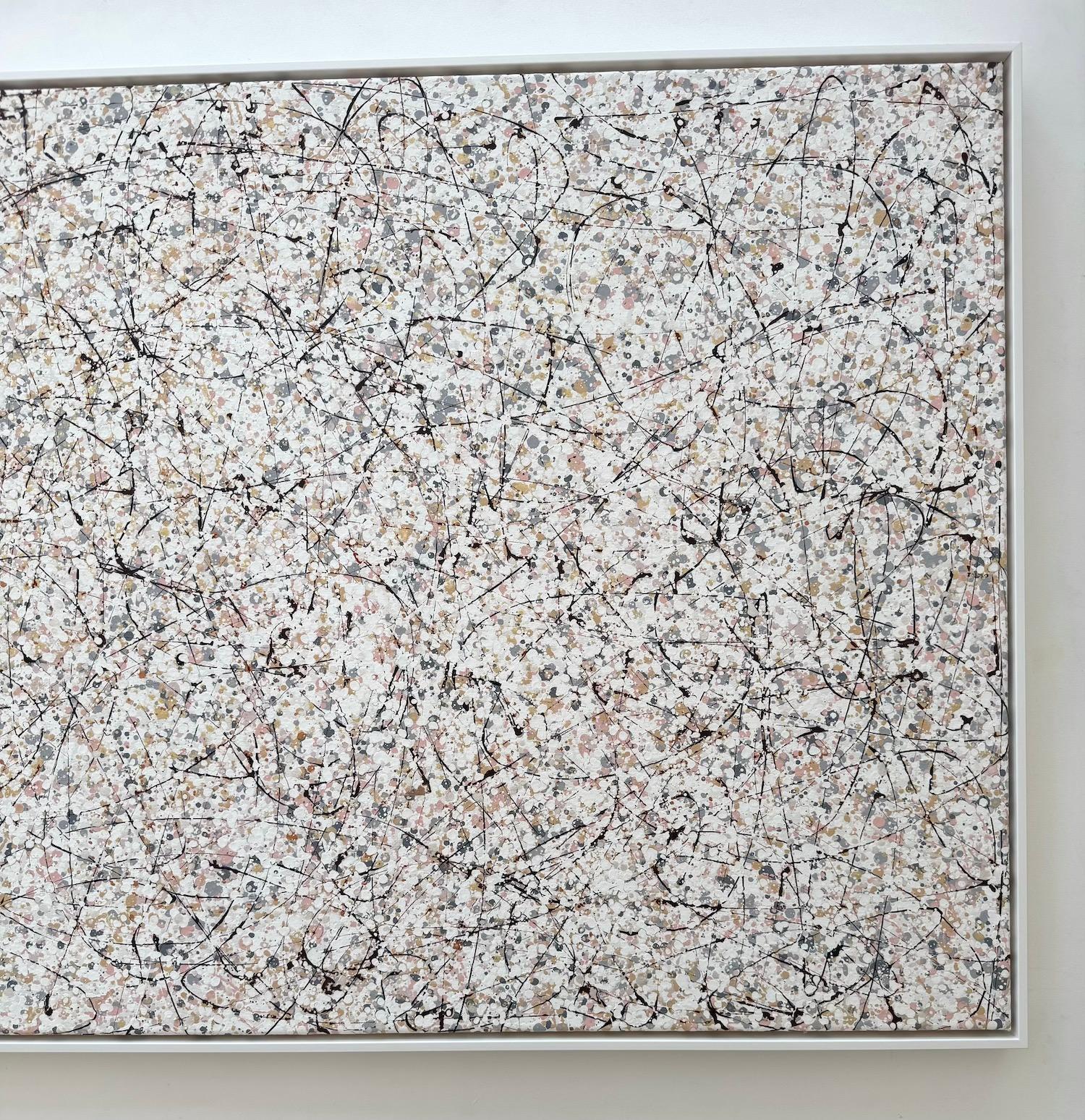 Sphère Définition 12 Oeuvre d'art abstraite Peinture originale prête à accrocher - Painting de Vahe Yeremyan