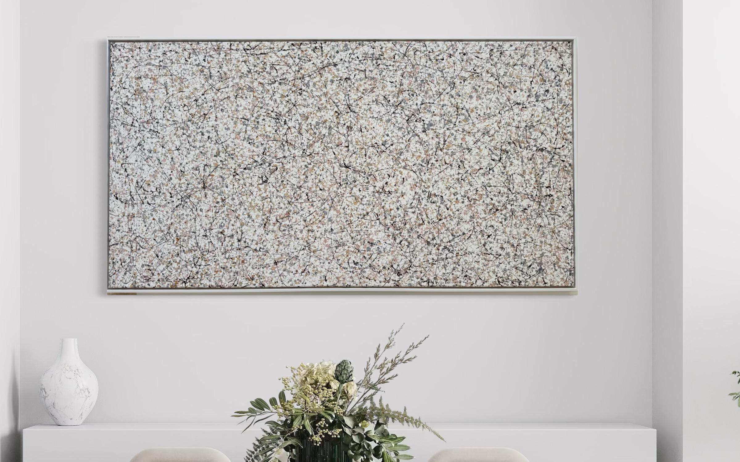 Sphère Définition 12 Oeuvre d'art abstraite Peinture originale prête à accrocher en vente 2