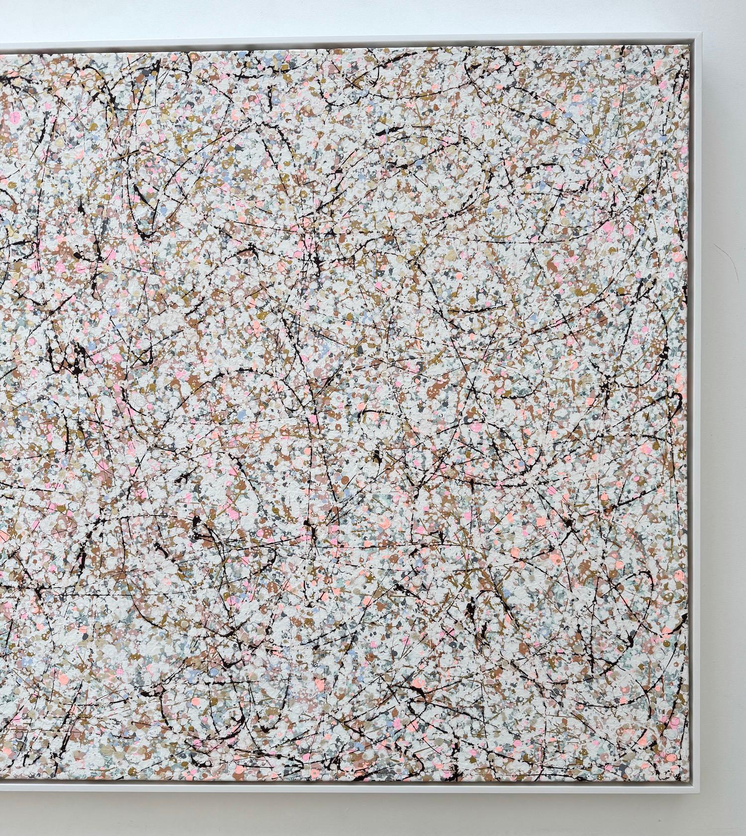 Sphère Définition 14 Oeuvre d'art abstraite Peinture originale prête à accrocher - Painting de Vahe Yeremyan