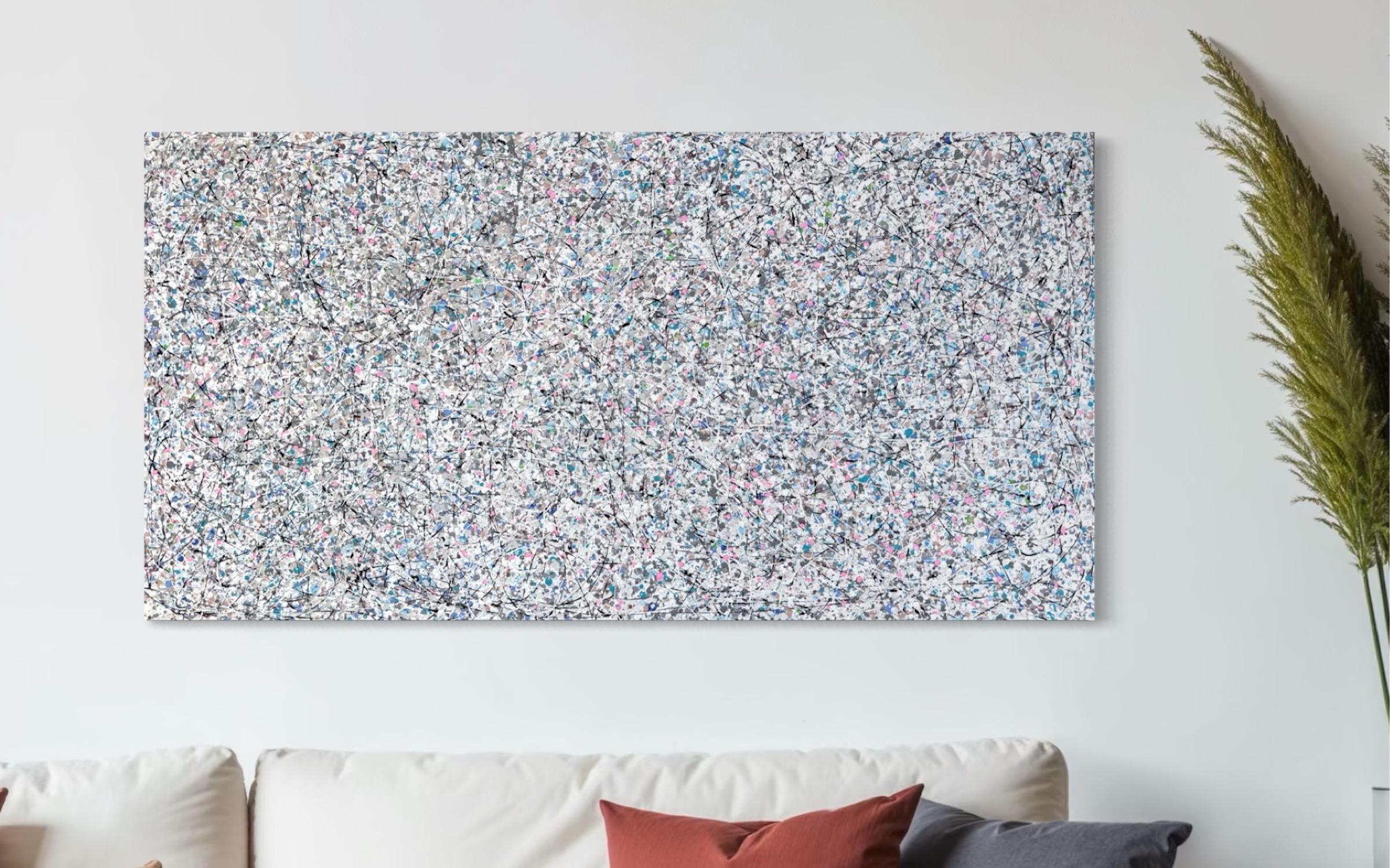 Sphere Definition 15 Abstract Artwork Original Painting Ready to Hang For Sale 5