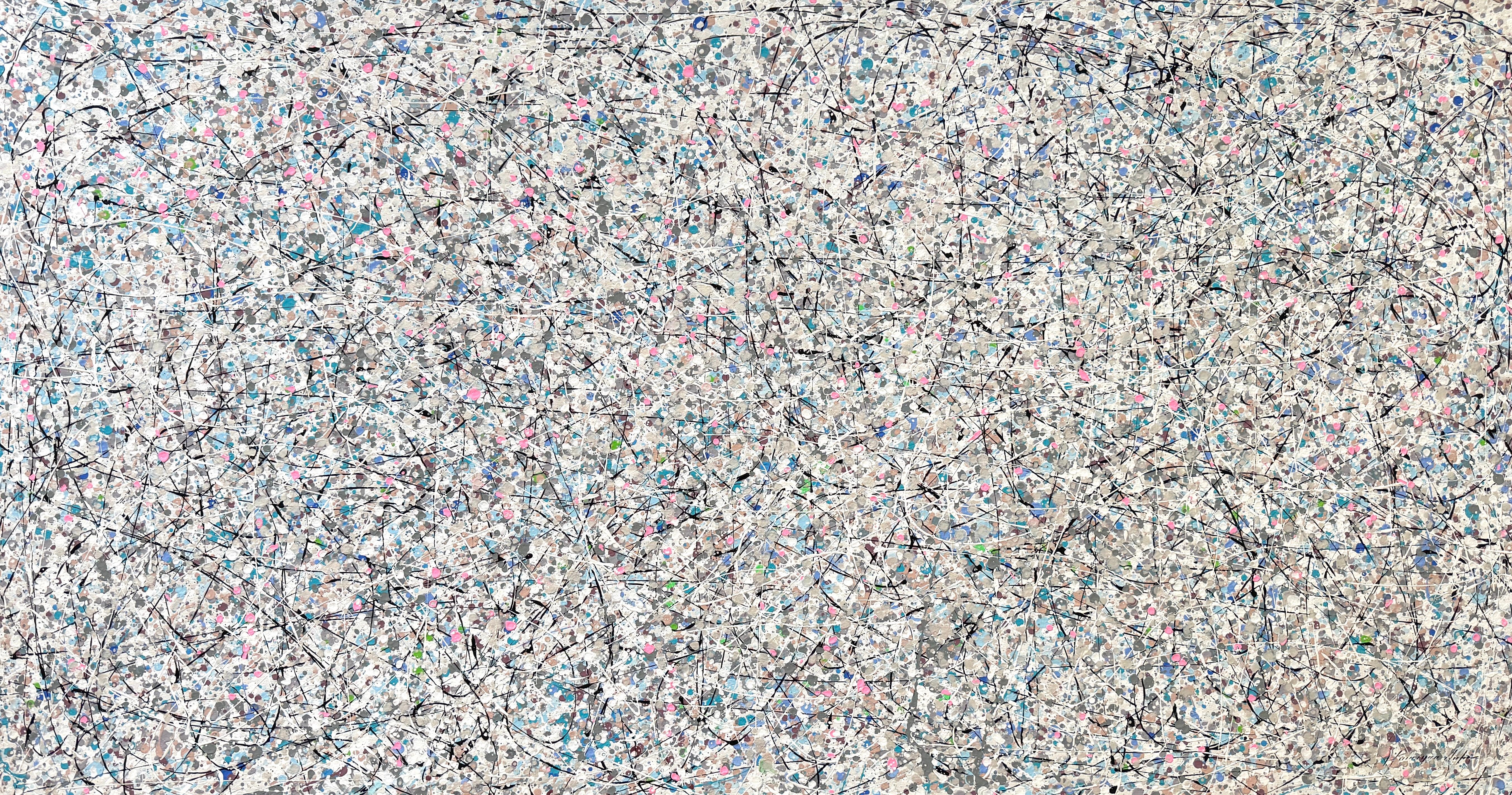 Vahe Yeremyan Abstract Painting - Sphere Definition 15 Abstract Artwork Original Painting Ready to Hang