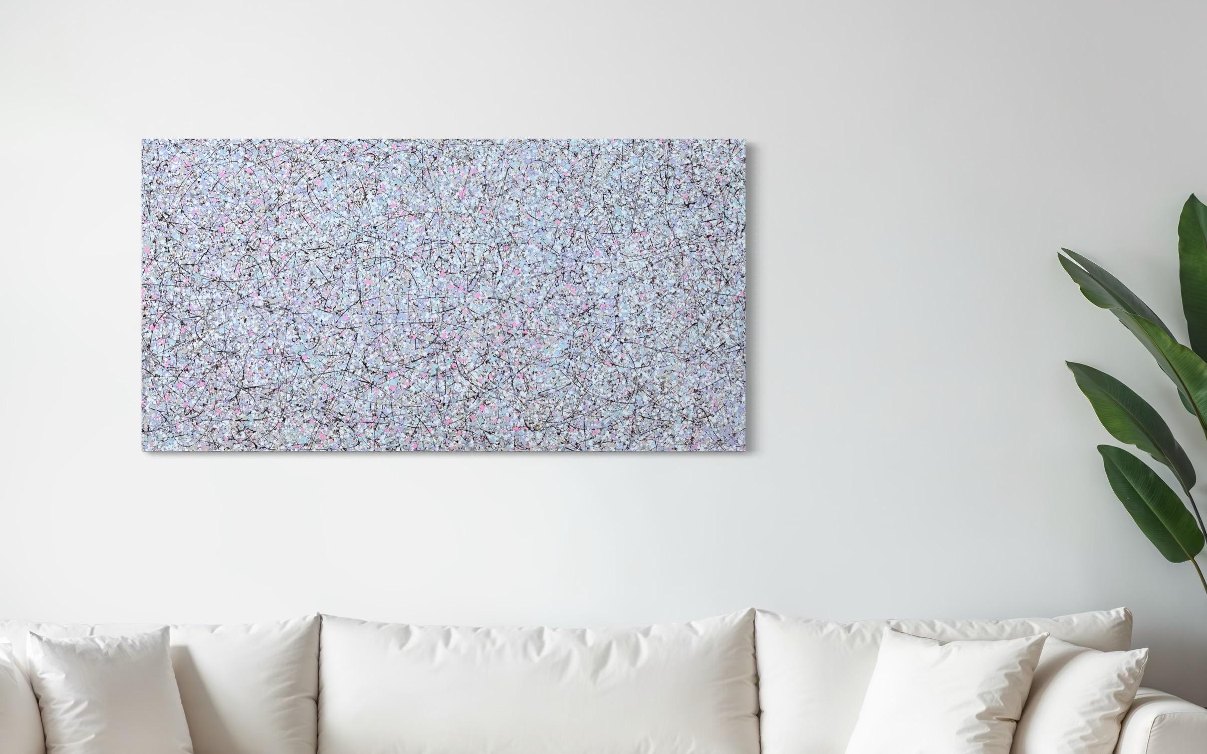 Sphere Definition 2 Abstract Art Original Painting Ready to Hang For Sale 3