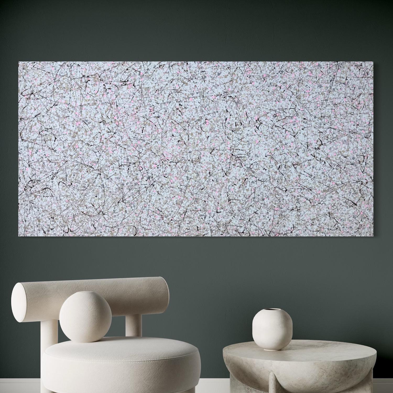 Sphere Definition 4 Abstract Art Original Painting Ready to Hang For Sale 2