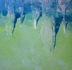 Spring Morning, Landscape, Original oil Painting, Ready to Hang, Impressionism