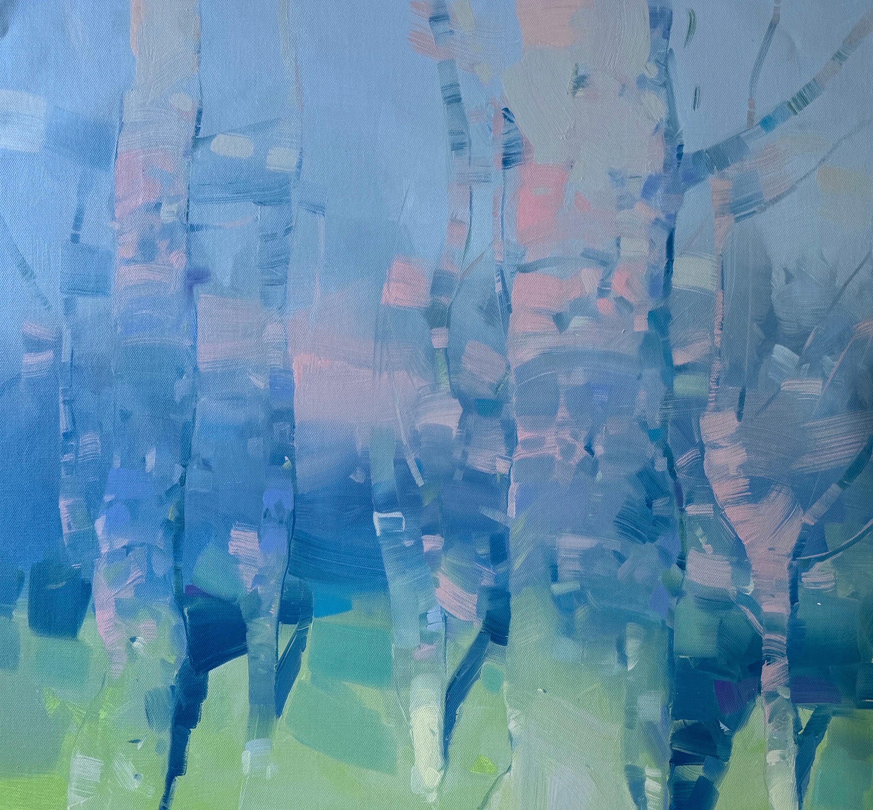 Mañana de primavera, Paisaje, Pintura al óleo original, Lista para colgar, Impresionismo - Painting Impresionista de Vahe Yeremyan