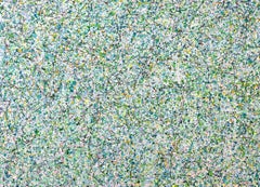 Spring Structure Abstract Artwork Original Painting Ready to Hang