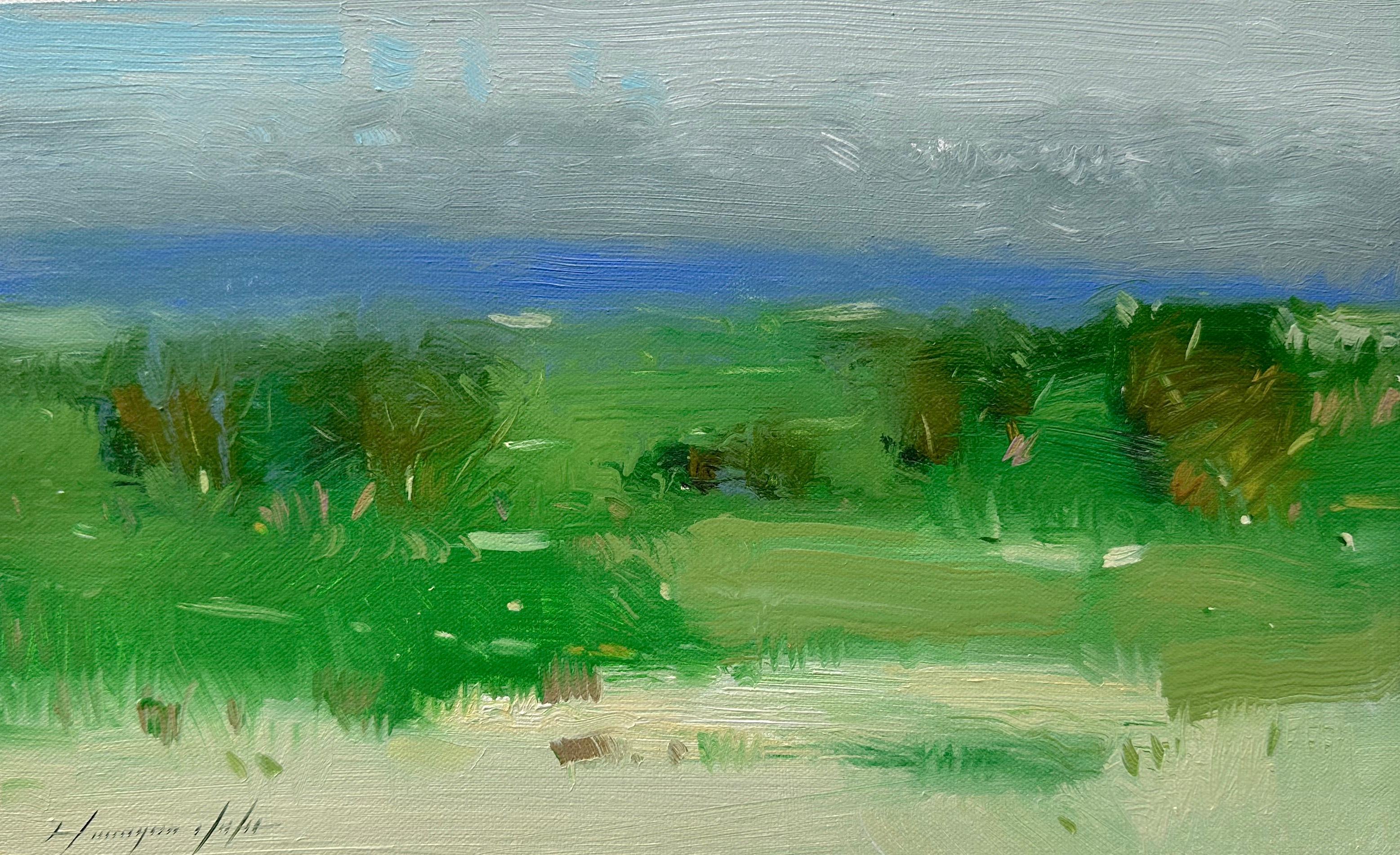 Vahe Yeremyan Summer, Original oil Painting, Ready to Hang at 1stDibs