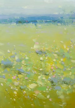 Summer Silence, Landscape, Original oil Painting, Ready to Hang, Impressionism