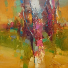 Summer Trees, Landscape, Original oil Painting, Ready to Hang