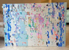 Time Vibe, Abstract Art, Large Size Original oil Painting, Ready to Hang