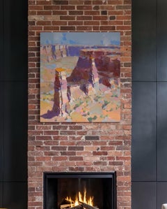 Utah Park Landscape Original oil Painting, Ready to Hang