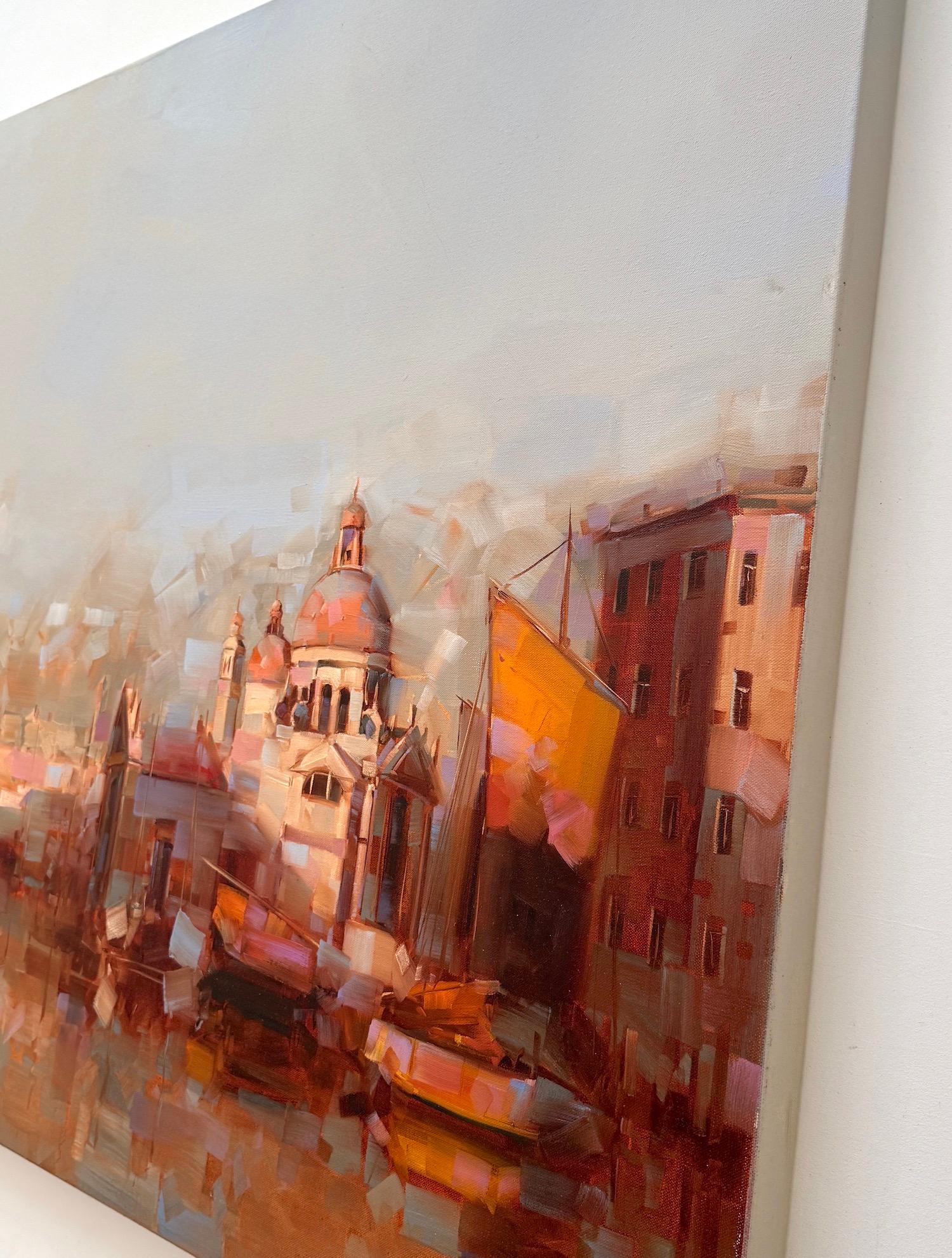 Artist: Vahe Yeremyan
Title: Venice Santa Maria 
Medium: Oil on Canvas
Year: 2025
Style: Impressionism
Dimensions: 36