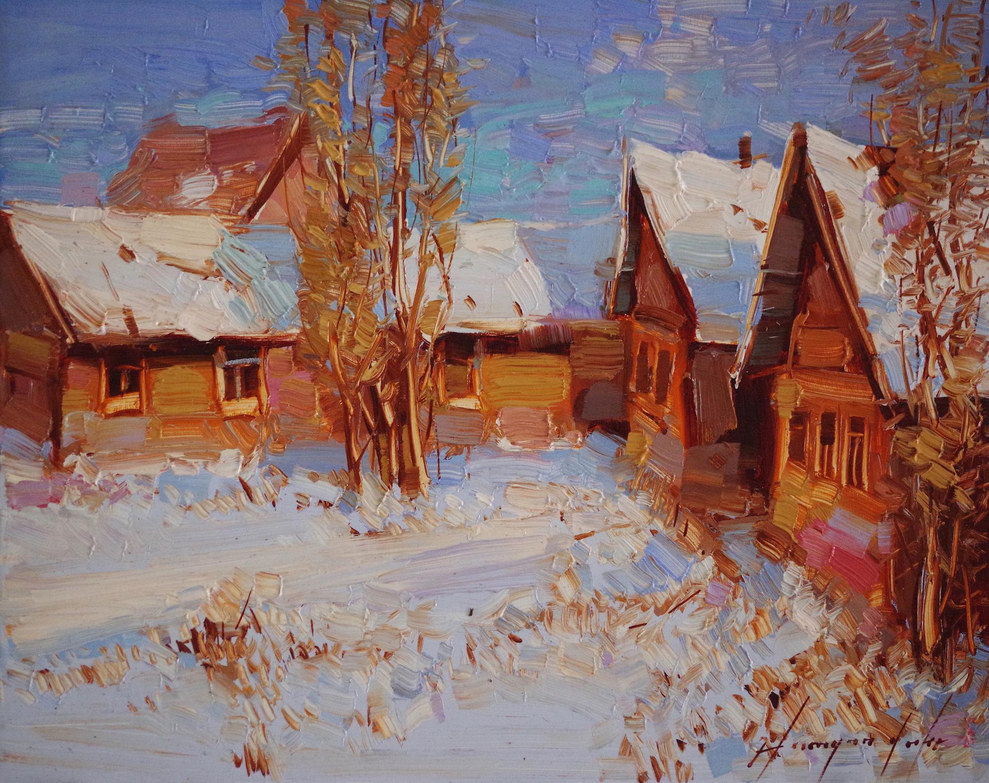Vahe Yeremyan Landscape Painting - Village  