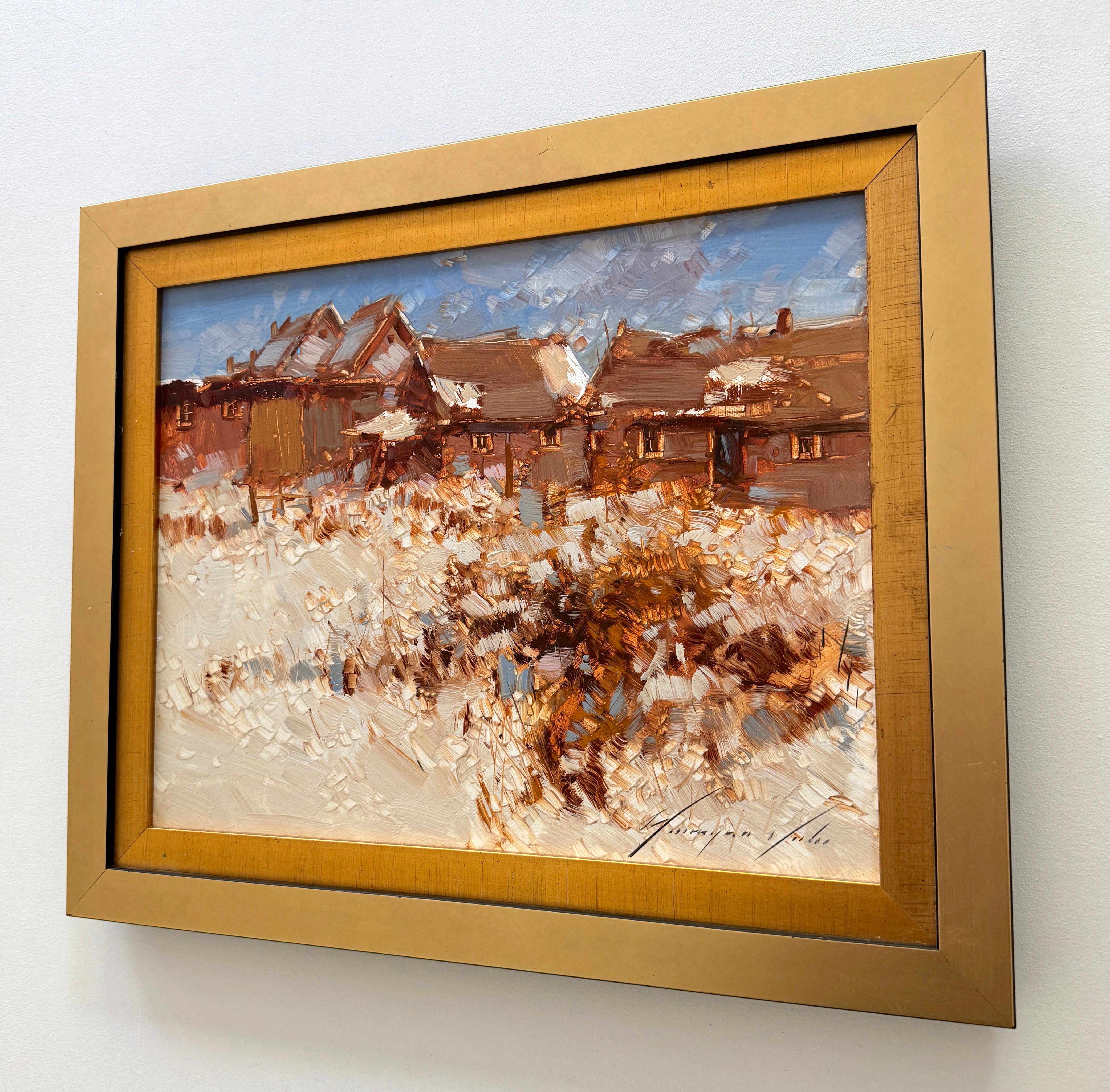 Artista: Vahe Yeremyan 
Opera: Pittura a olio originale, opera d'arte fatta a mano, pezzo unico 
Mezzo: Olio su tela 
Year: 2025
Stile: Impressionismo, 
Oggetto: Villaggio
Dimensioni: 12