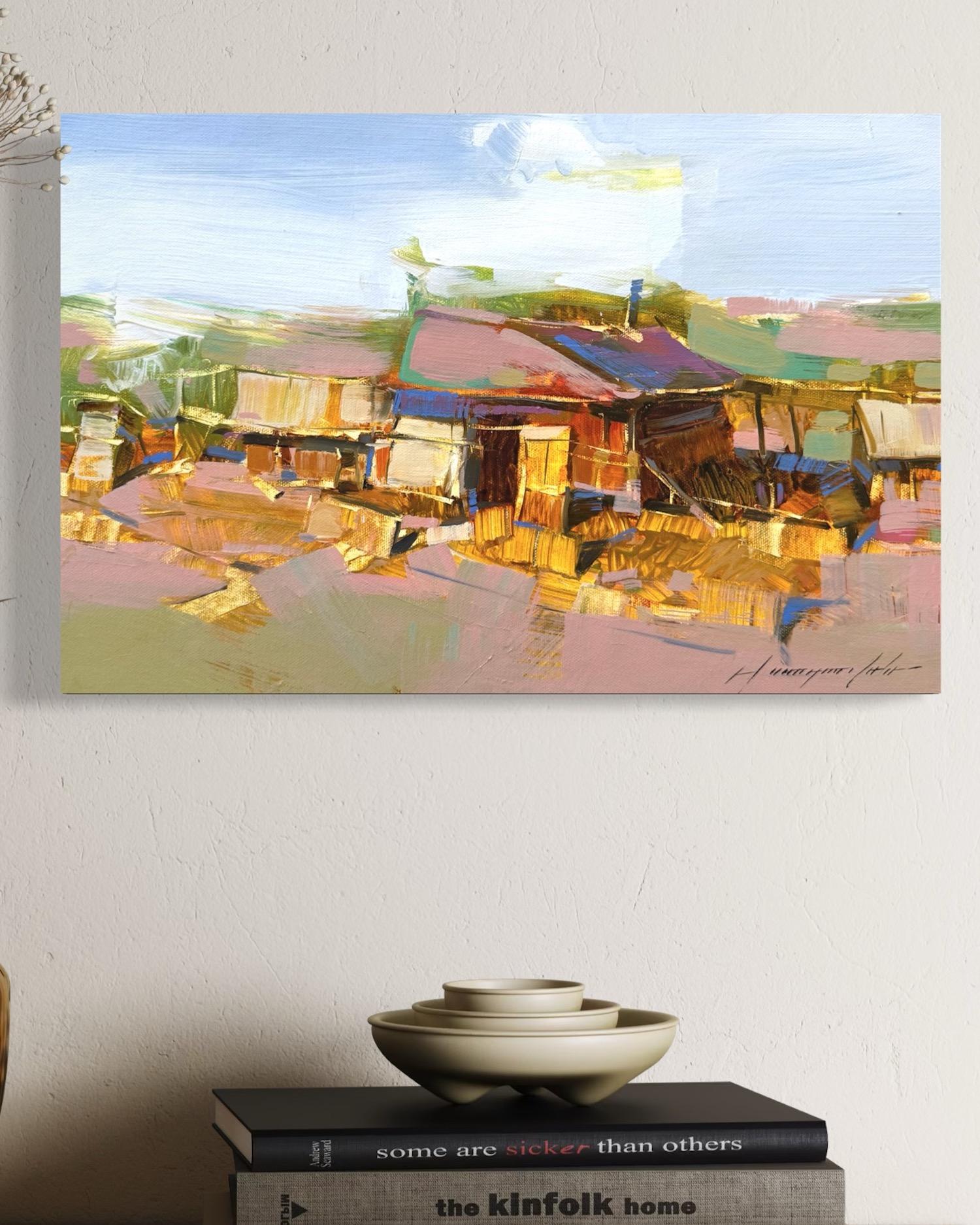 Artist: Vahe Yeremyan
Title: Village
Medium: Oil on Canvas
Year: 2025
Style: Impressionism
Dimensions: 11